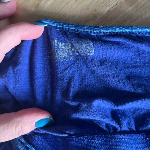 Y2K Charlotte Russe XL Vibrant Blue Camisole Spaghetti Strap Vintage - Picture 9 of 10